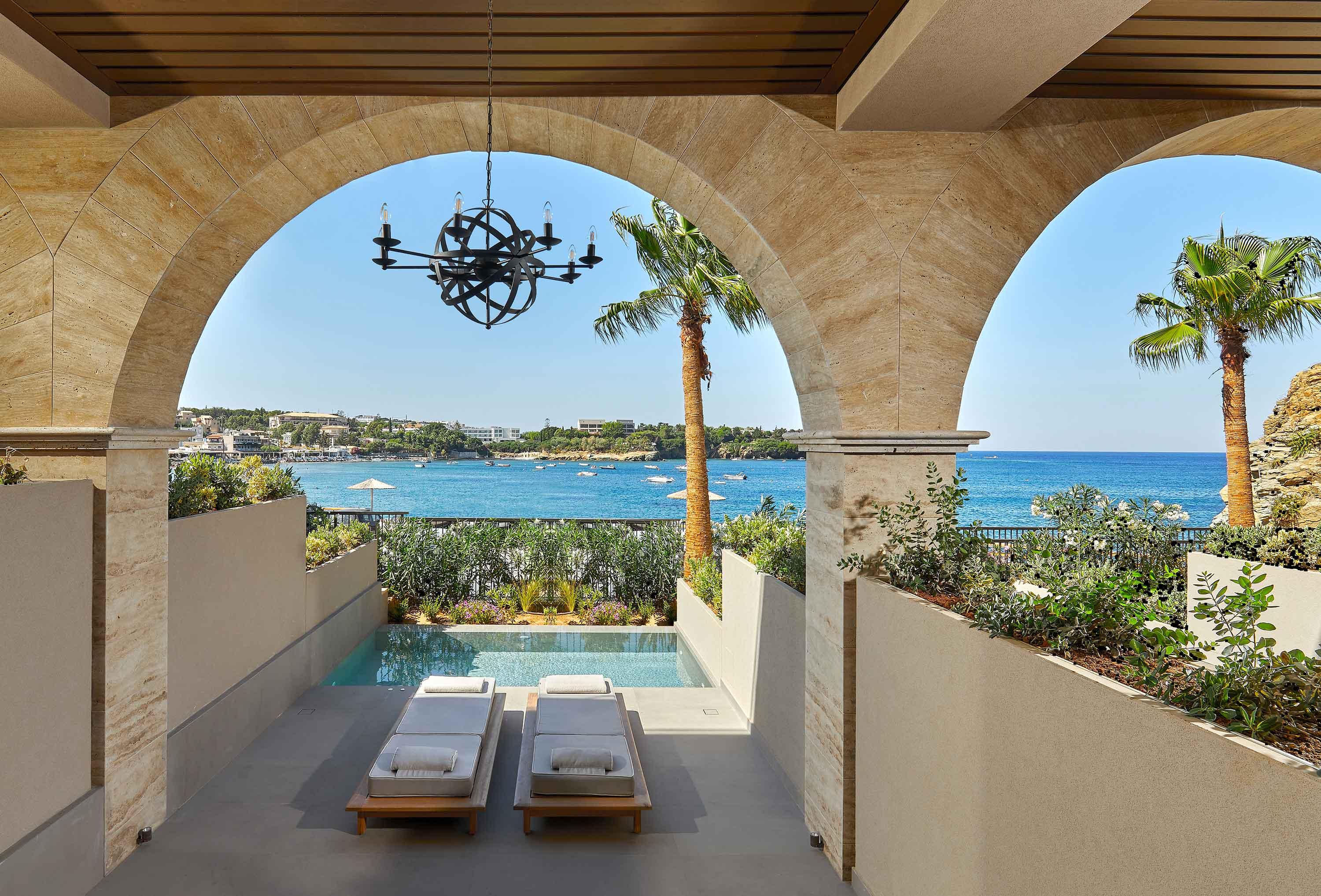 Castello Infinity Suites Agia Pelagia  Esterno foto