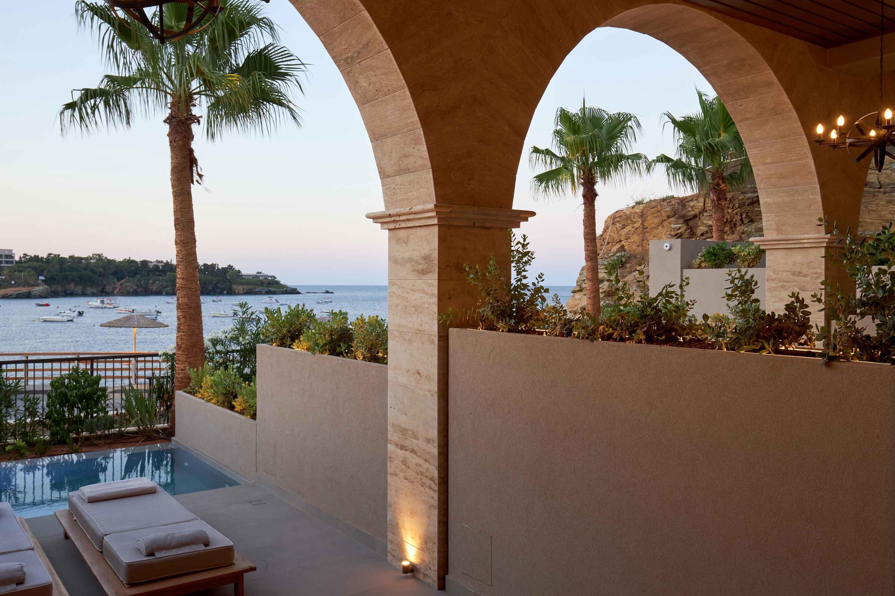 Castello Infinity Suites Agia Pelagia  Esterno foto